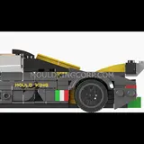 Supercar side profile with livery.
