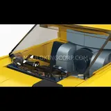 Miura model front windshield and hood.