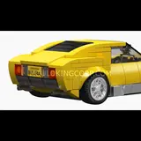Rear view of Miura model.