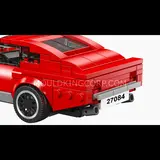 Mould King vintage car model with dimensions.