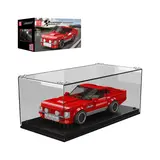 Mould King Martin V8 Vintage Car Model with box and display case.
