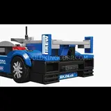 Model rear details.