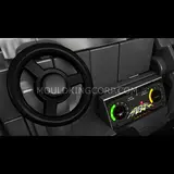 R.R. DAWN dashboard close-up.