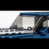 Windshield and hood detail.