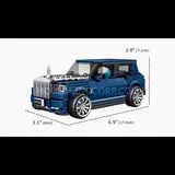 Dimensions of the car model.