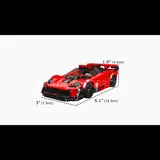 T.50s Supercar model dimensions