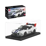 Mould King Viper car model in display case with box.