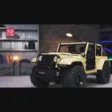 Mould King Wrangler RC in interior setting.