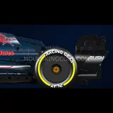RB20 model rear wheel and side.
