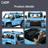 CaDA Toyota Prado detailed views.
