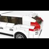 XC60 rear with red taillights.